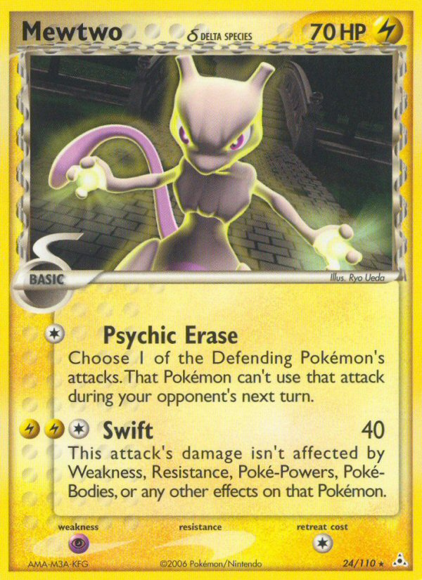 Mewtwo (24/110) (Delta Species) [EX: Holon Phantoms] | Mindsight Gaming