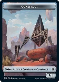 Construct // Drake Double-sided Token [Zendikar Rising Tokens] | Mindsight Gaming