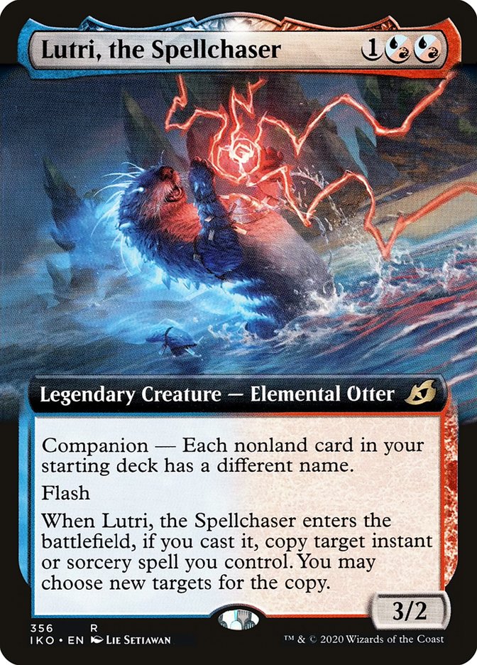 Lutri, the Spellchaser (Extended Art) [Ikoria: Lair of Behemoths] | Mindsight Gaming