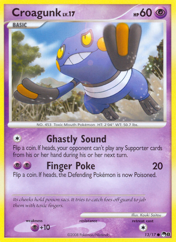 Croagunk (13/17) [POP Series 8] | Mindsight Gaming