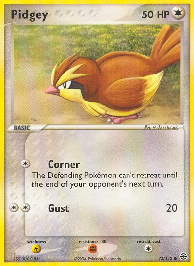 Pidgey (73/112) [EX: FireRed & LeafGreen] | Mindsight Gaming