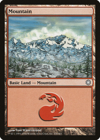 Mountain (378) [Coldsnap Theme Decks] | Mindsight Gaming