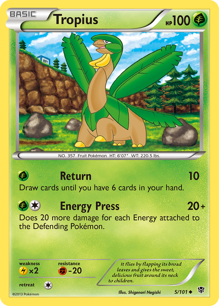 Tropius (5/101) [Black & White: Plasma Blast] | Mindsight Gaming