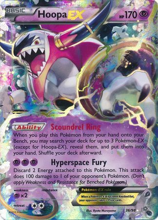 Hoopa EX (36/98) (Jumbo Card) [XY: Ancient Origins] | Mindsight Gaming