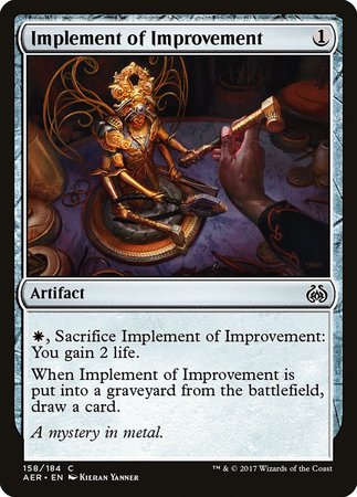 Implement of Improvement [Aether Revolt] | Mindsight Gaming