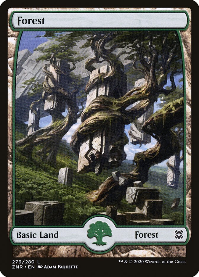 Forest (279) [Zendikar Rising] | Mindsight Gaming