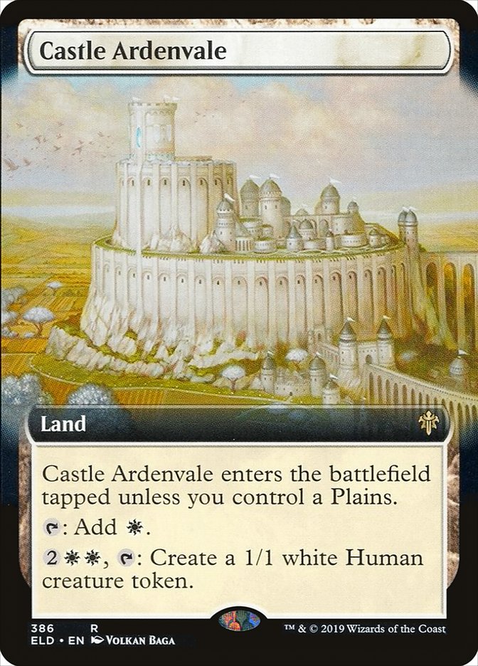 Castle Ardenvale (Extended Art) [Throne of Eldraine] | Mindsight Gaming