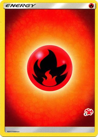 Fire Energy (Charizard Stamp #2) [Battle Academy 2020] | Mindsight Gaming