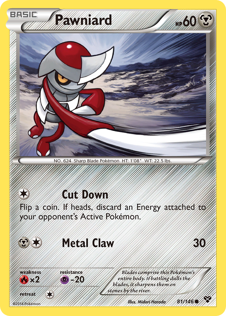 Pawniard (81/146) [XY: Base Set] | Mindsight Gaming