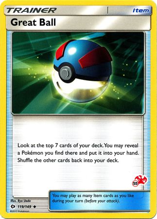 Great Ball (119/149) (Charizard Stamp #55) [Battle Academy 2020] | Mindsight Gaming