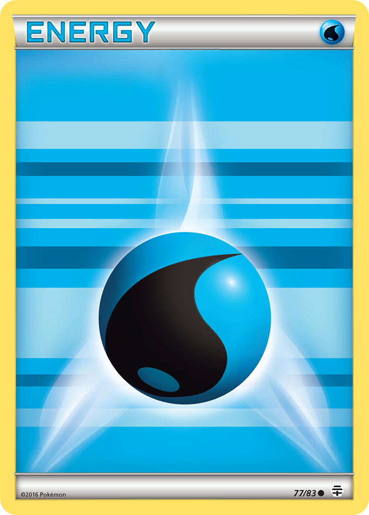 Water Energy (77/83) [XY: Generations] | Mindsight Gaming