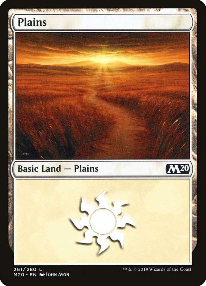 Plains (#261) [Core Set 2020] | Mindsight Gaming