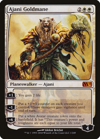 Ajani Goldmane [Magic 2011] | Mindsight Gaming