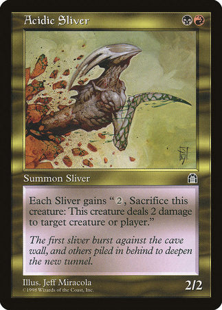 Acidic Sliver [Stronghold] | Mindsight Gaming