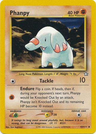 Phanpy (43/111) [Neo Genesis Unlimited] | Mindsight Gaming