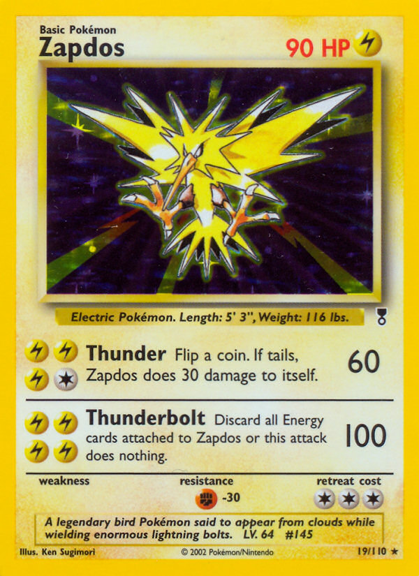 Zapdos (19/110) [Legendary Collection] | Mindsight Gaming