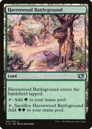 Havenwood Battleground [Commander 2014] | Mindsight Gaming