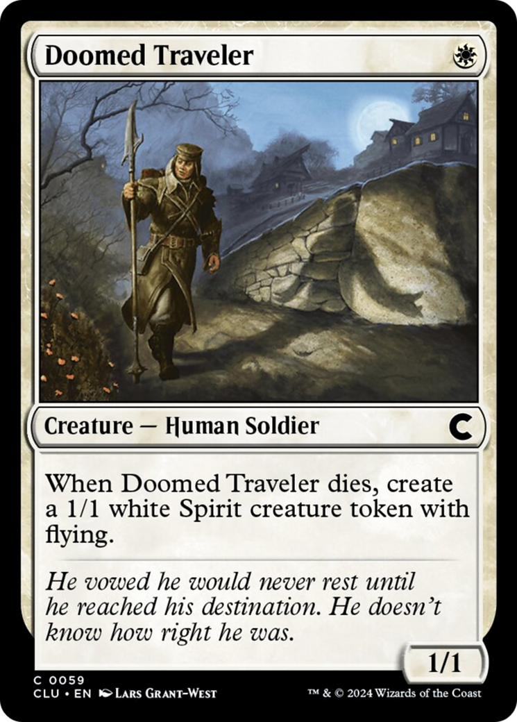 Doomed Traveler [Ravnica: Clue Edition] | Mindsight Gaming