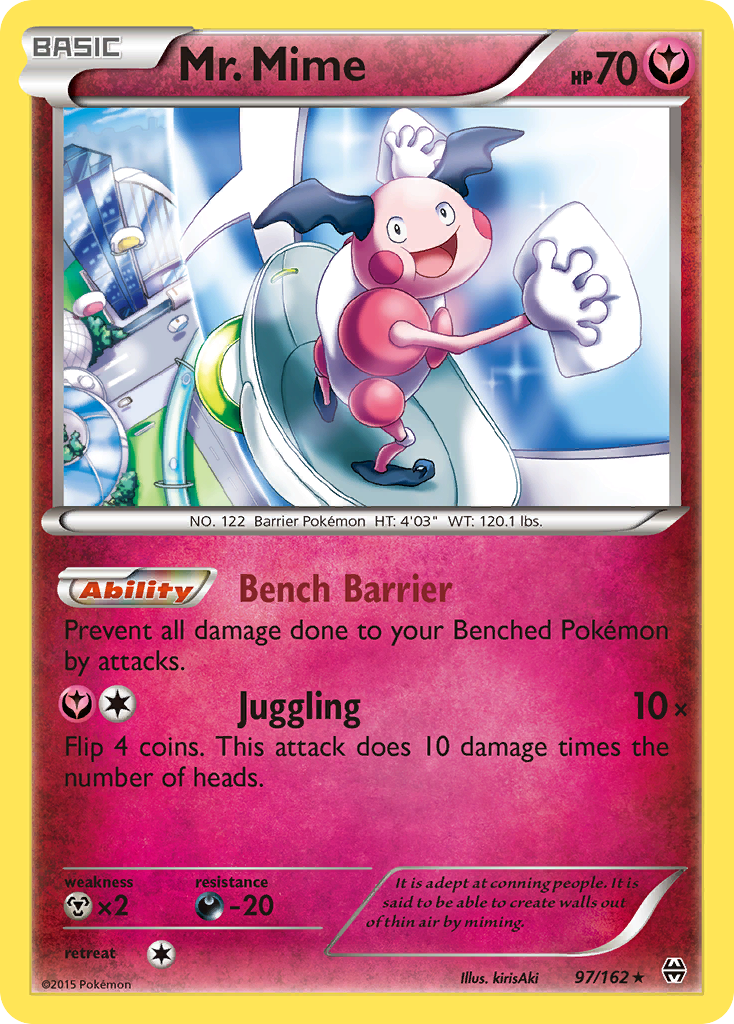 Mr. Mime (97/162) [XY: BREAKthrough] | Mindsight Gaming