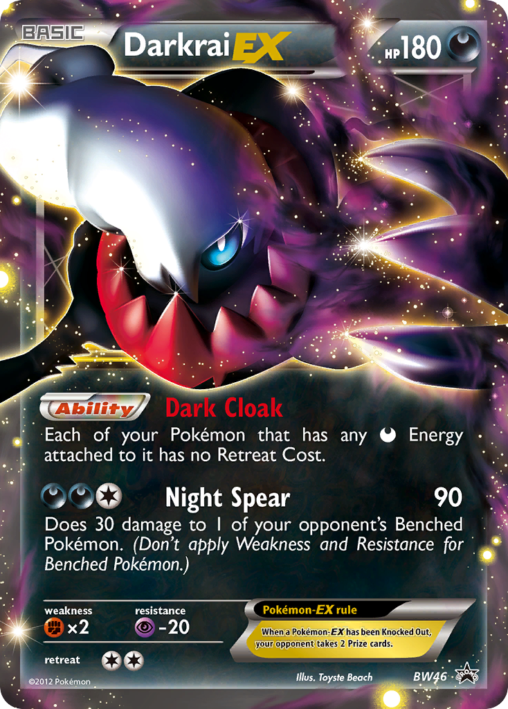 Darkrai EX (BW46) [Black & White: Black Star Promos] | Mindsight Gaming