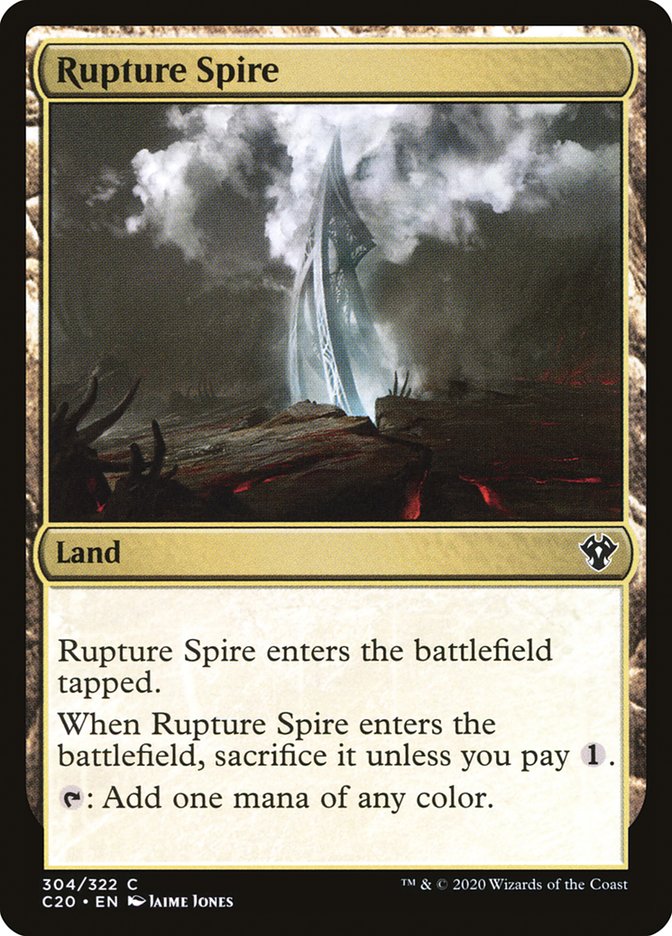 Rupture Spire [Commander 2020] | Mindsight Gaming