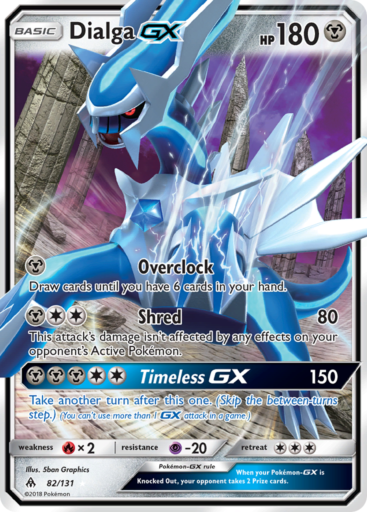 Dialga GX (82/131) [Sun & Moon: Forbidden Light] | Mindsight Gaming