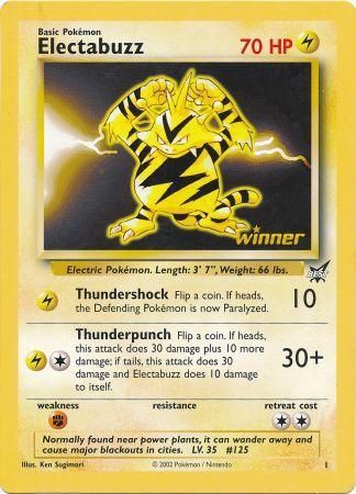 Electabuzz (1) (Jumbo Card) [Best of Promos] | Mindsight Gaming