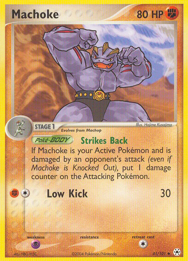 Machoke (41/101) [EX: Hidden Legends] | Mindsight Gaming