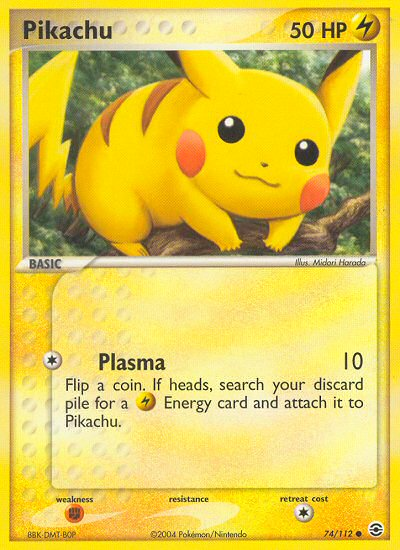 Pikachu (74/112) [EX: FireRed & LeafGreen] | Mindsight Gaming