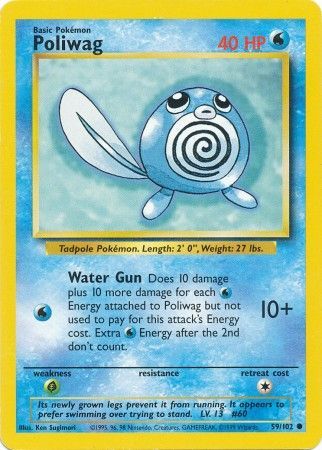 Poliwag (59/102) [Base Set Unlimited] | Mindsight Gaming