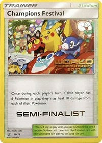 Champions Festival (SM78) (2017 Semi Finalist) [Sun & Moon: Black Star Promos] | Mindsight Gaming