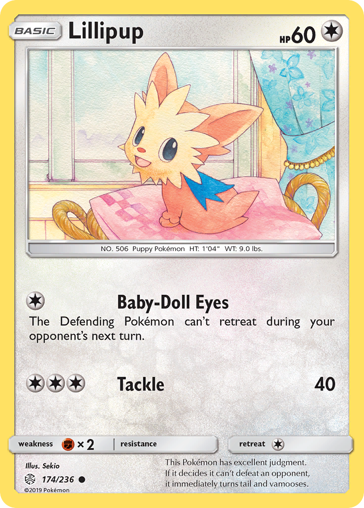 Lillipup (174/236) [Sun & Moon: Cosmic Eclipse] | Mindsight Gaming