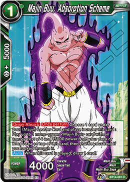 Majin Buu, Absorption Scheme (BT14-081) [Cross Spirits] | Mindsight Gaming