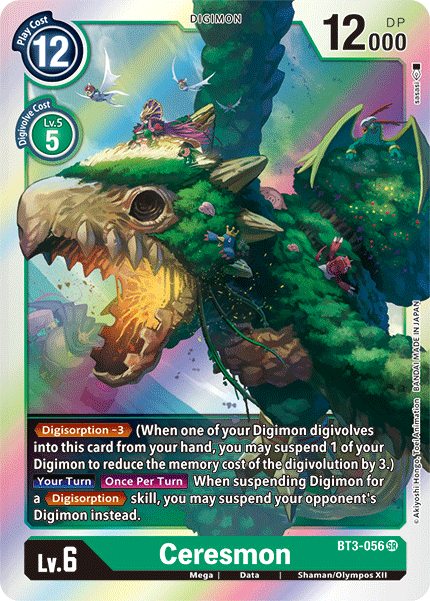 Ceresmon [BT3-056] [Release Special Booster Ver.1.5] | Mindsight Gaming