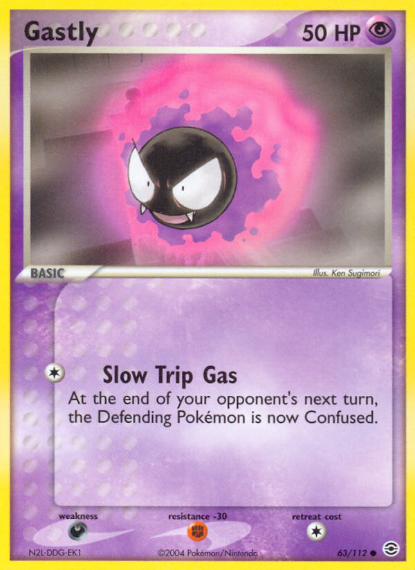 Gastly (63/112) [EX: FireRed & LeafGreen] | Mindsight Gaming