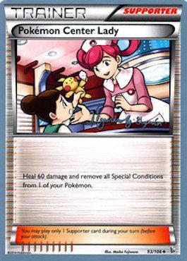 Pokemon Center Lady (93/106) (Primal Groudon - Alejandro Ng-Guzman) [World Championships 2015] | Mindsight Gaming