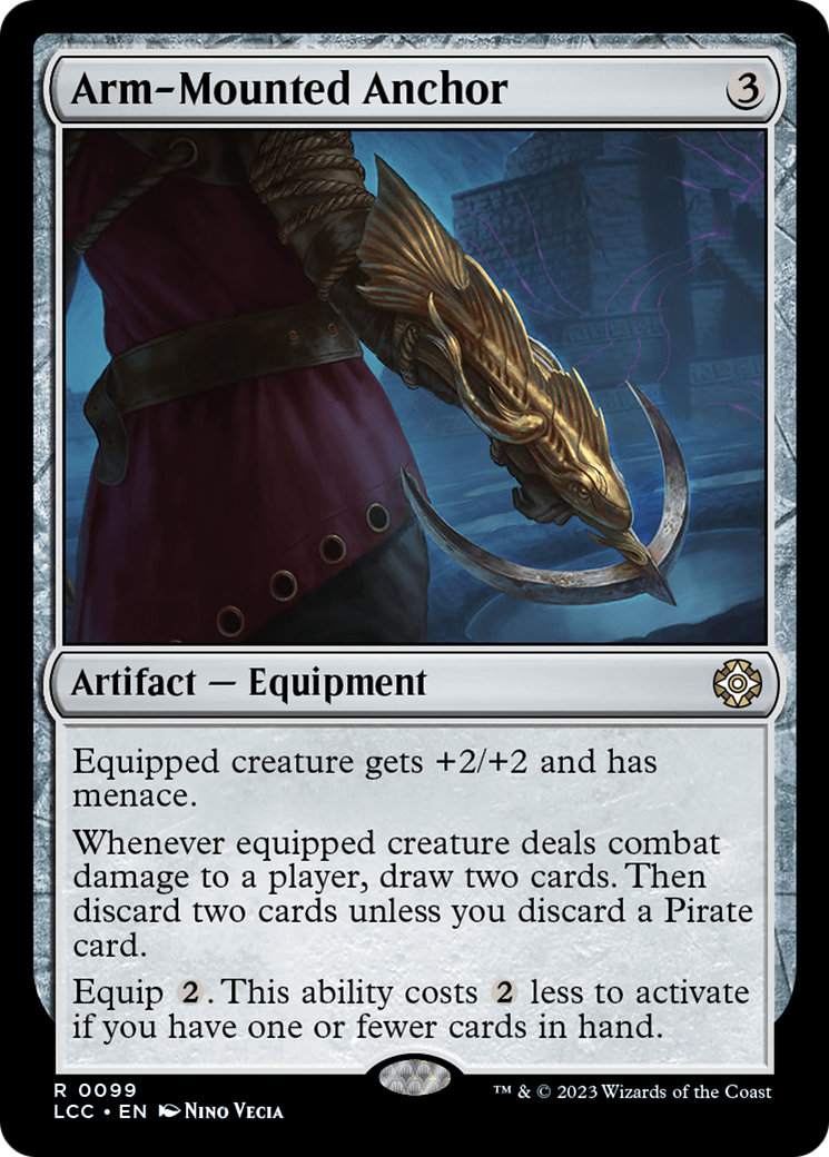 Arm-Mounted Anchor [The Lost Caverns of Ixalan Commander] | Mindsight Gaming