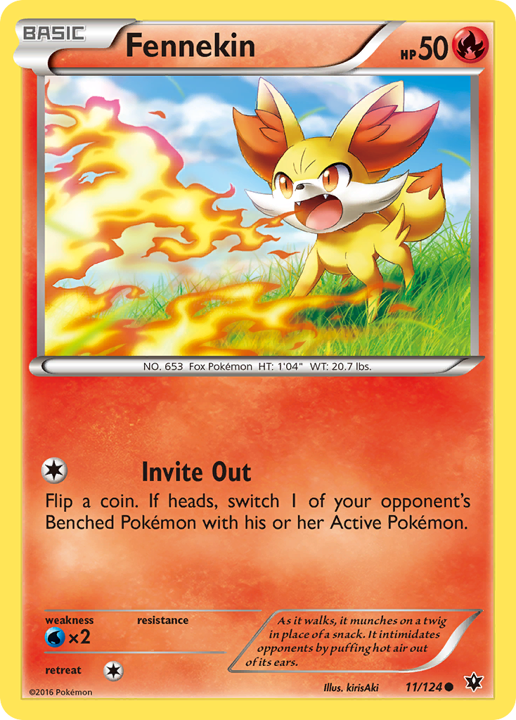 Fennekin (11/124) [XY: Fates Collide] | Mindsight Gaming