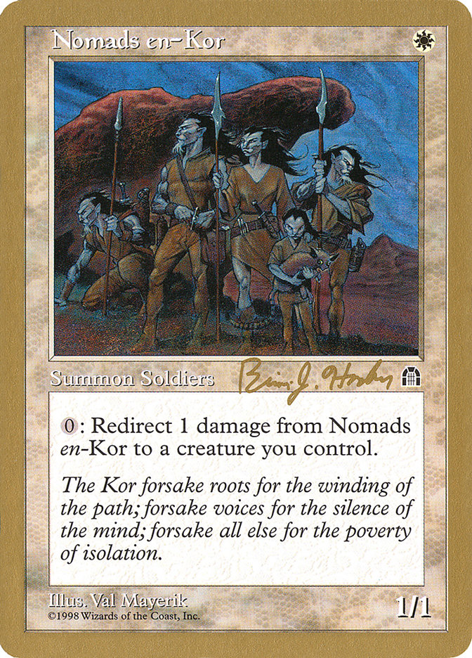 Nomads en-Kor (Brian Hacker) [World Championship Decks 1998] | Mindsight Gaming