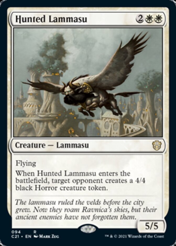 Hunted Lammasu [Commander 2021] | Mindsight Gaming