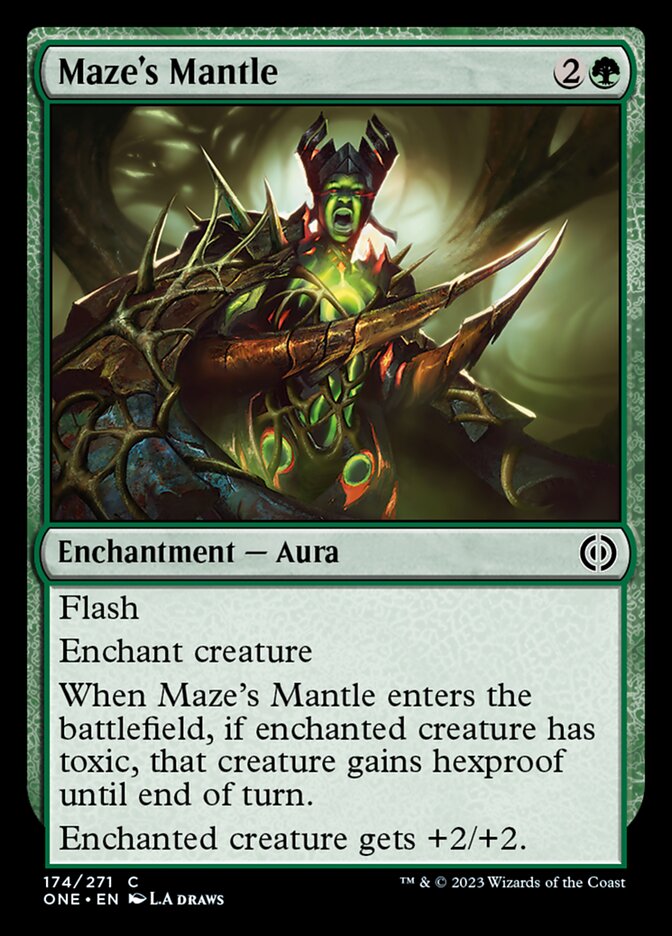 Maze's Mantle [Phyrexia: All Will Be One] | Mindsight Gaming