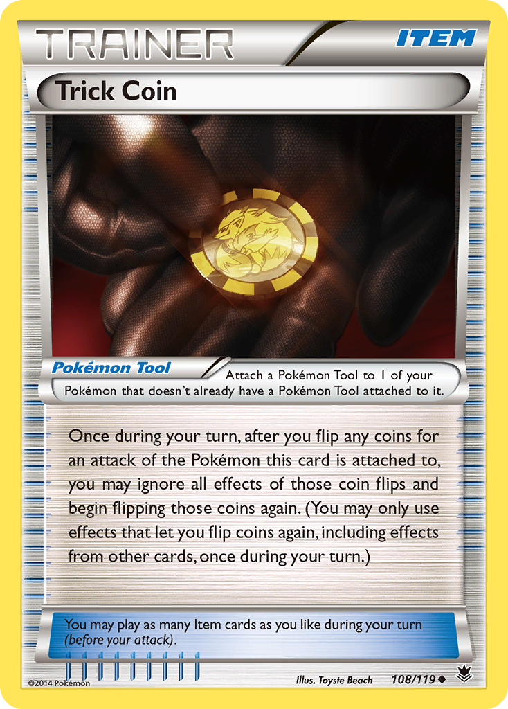 Trick Coin (108/119) [XY: Phantom Forces] | Mindsight Gaming