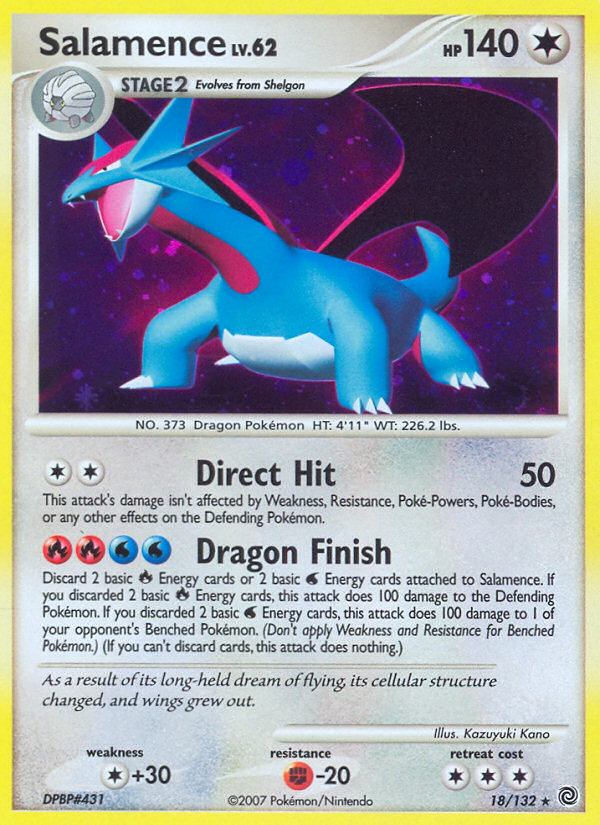 Salamence (18/132) [Diamond & Pearl: Secret Wonders] | Mindsight Gaming