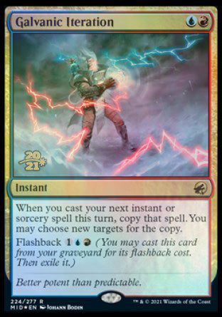 Galvanic Iteration [Innistrad: Midnight Hunt Prerelease Promos] | Mindsight Gaming