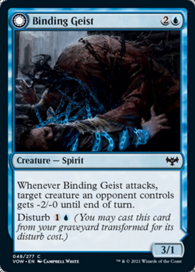 Binding Geist // Spectral Binding [Innistrad: Crimson Vow] | Mindsight Gaming