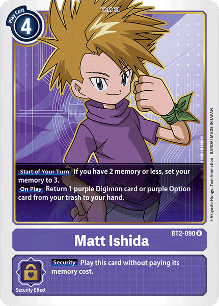 Matt Ishida [BT2-090] [Release Special Booster Ver.1.0] | Mindsight Gaming