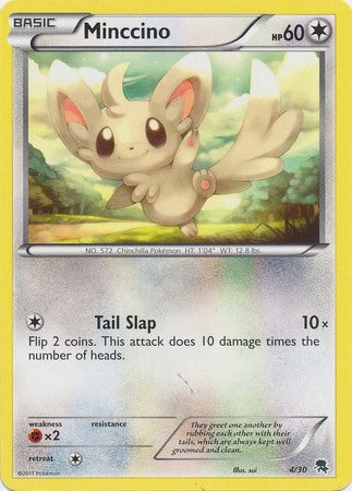 Minccino (4/30) [Black & White: Trainer Kit - Zoroark] | Mindsight Gaming