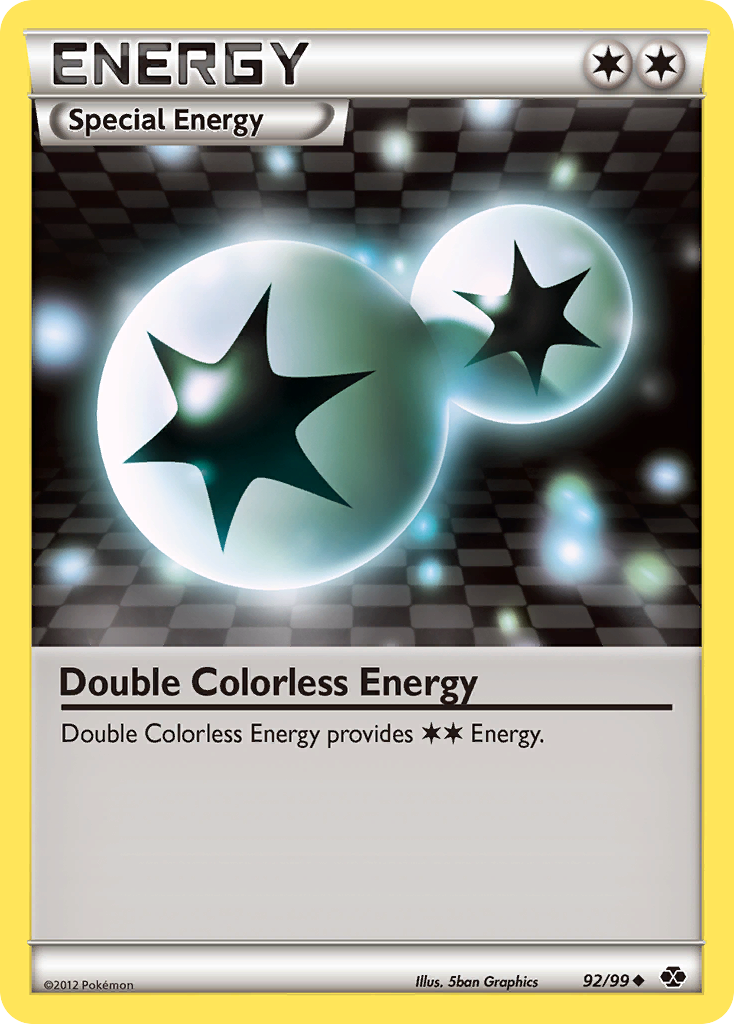 Double Colorless Energy (92/99) [Black & White: Next Destinies] | Mindsight Gaming