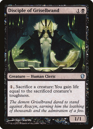 Disciple of Griselbrand [Commander 2013] | Mindsight Gaming