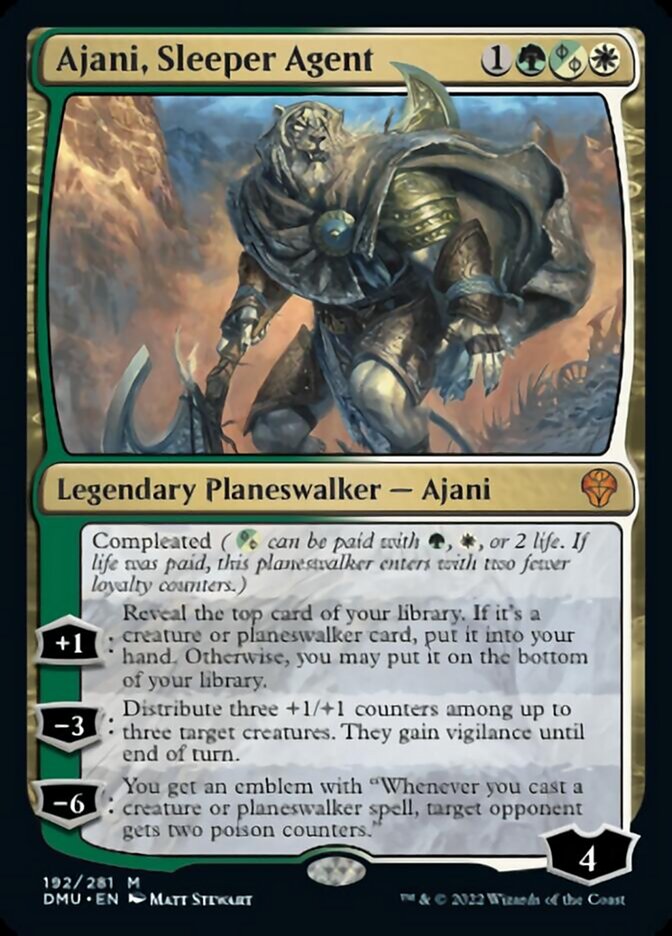 Ajani, Sleeper Agent [Dominaria United] | Mindsight Gaming